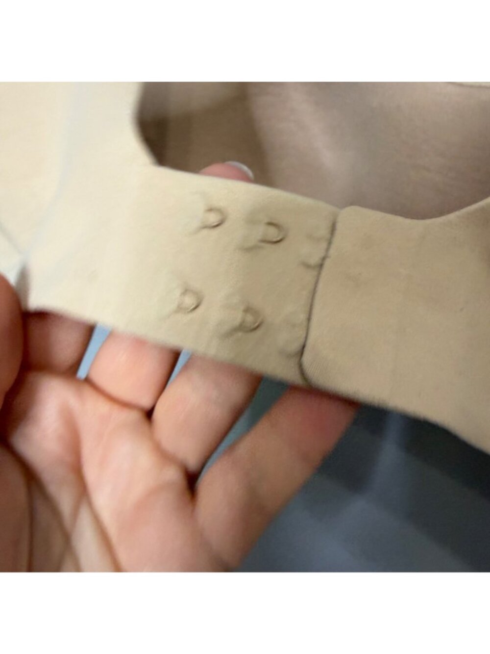 SMOOTHEZ BY AERIE molded nude wireless bra size L - Picture 4 of 6